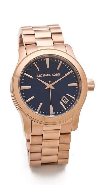 michael kors runway watch shopbop|Michael Kors oversized runway watch.